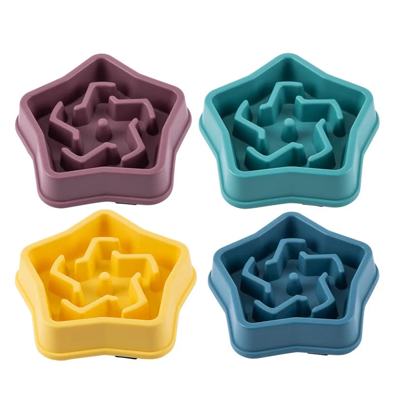 Slow Feed Pet Bowl for Healthy Eating